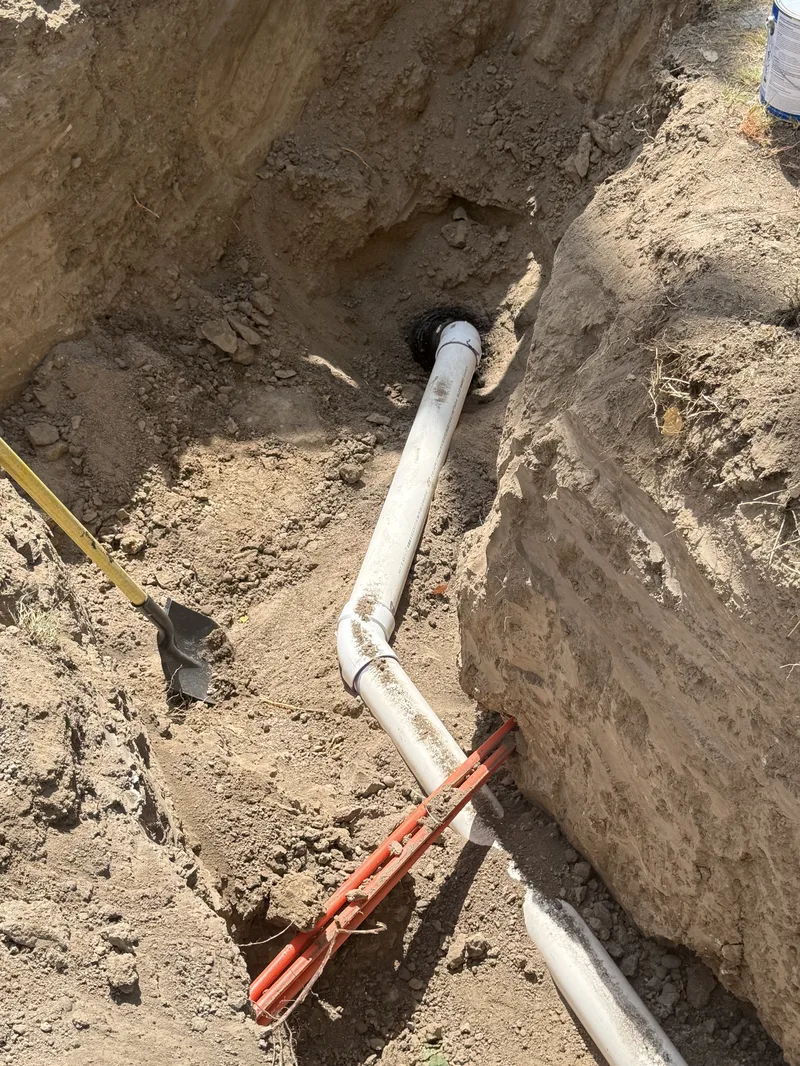 Trench pipe installation