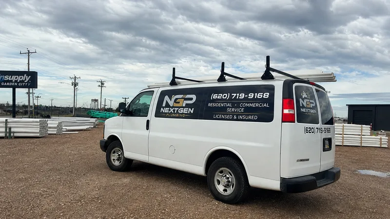 NextGen Plumbing service van